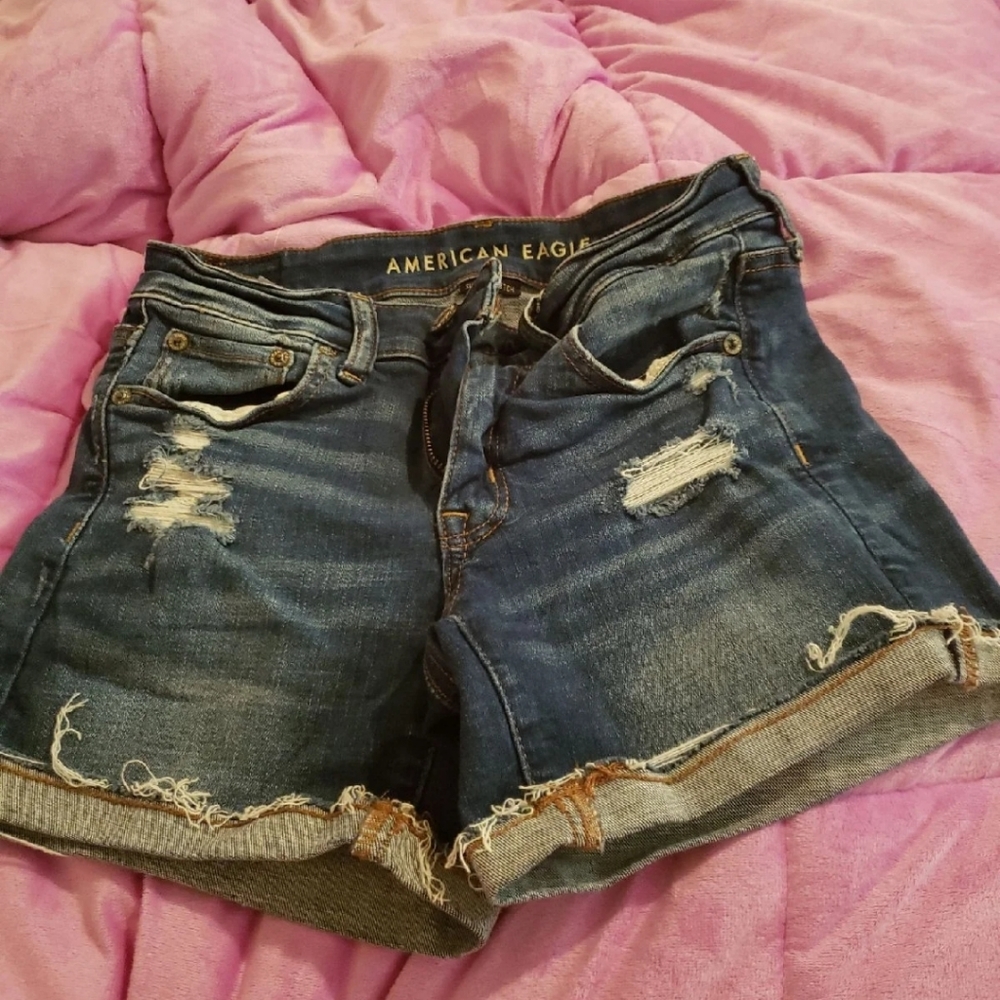 Womens jean shorts